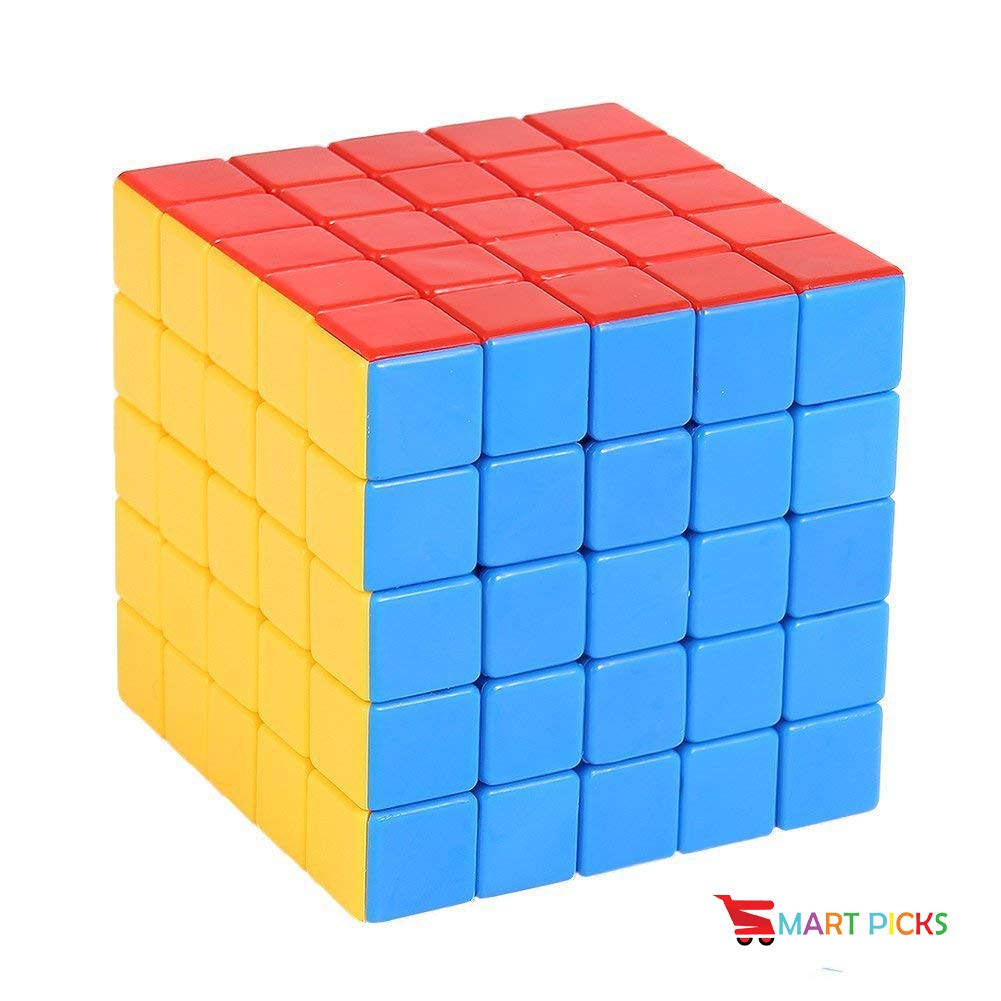 Smart Picks 5x5 Speed Cube (Multicolor)
