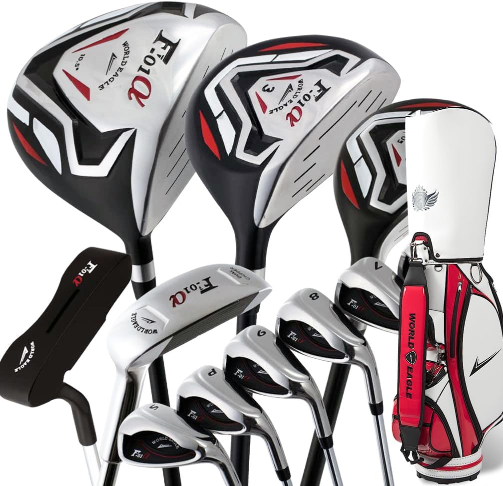 WORLD EAGLE F-01α クラブセット クラブ:10本 左用 バッグ:F-01α