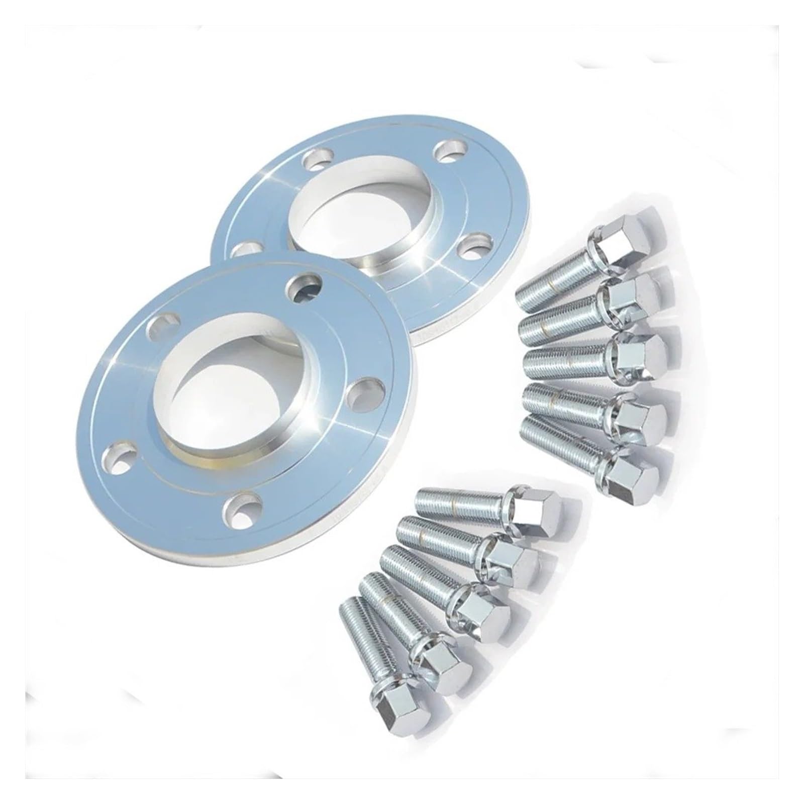 Distanziatori per ruote 2 Pezzi 10MM/15MM/20mm 5x112 66.6 Distanziali Per Ruote Per Benz 10 Pezzi 14x1.5 Bulloni A Sfera