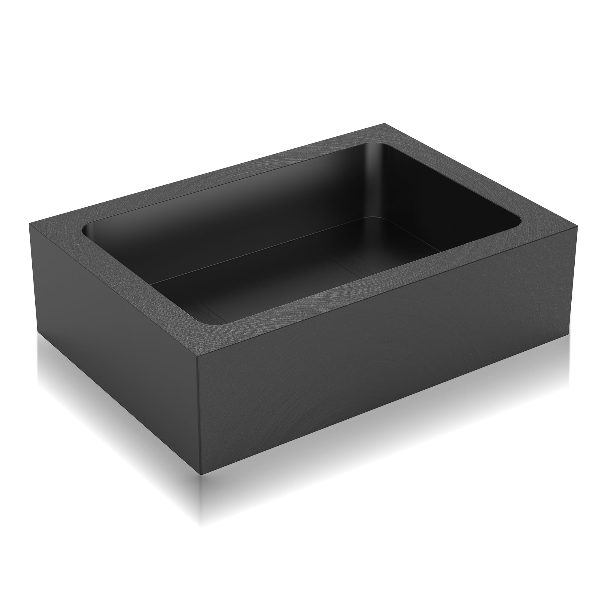 Stampo in grafite premium da 4 kg per fusione di metalli - Materiale ad alta purezza per oro, argento, alluminio, rame e ottone - Resistente al calore fino a 1800℃/3272℉