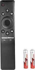 Controle remoto por voz BN59-01298H BN59-01298G compatível com Q6FN QLED Smart 4K UHD TV RMCSPN1AP1 Q6 Q7 Q8 Series QN55Q6FNAFXZA QN49Q6FNAFXZA QN82Q6FNAFXZA Controlador de substituição com baterias