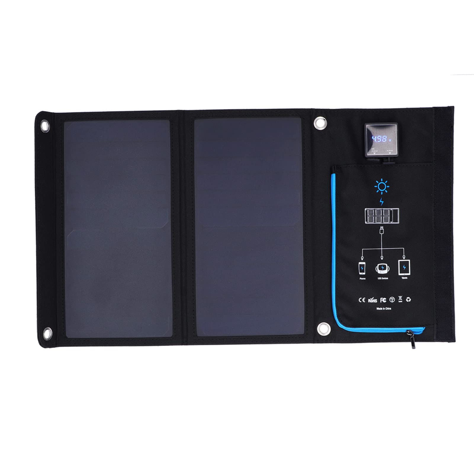 Banque D'énergie Solaire Portable avec Panneaux Solaires à Haute