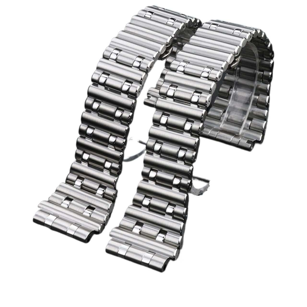 Armband aus massivem 316L-Metall, passend Fit For Breitling mechanisches Timing, feine Edelstahluhr Super Ocean Armband 22 mm 24 mm