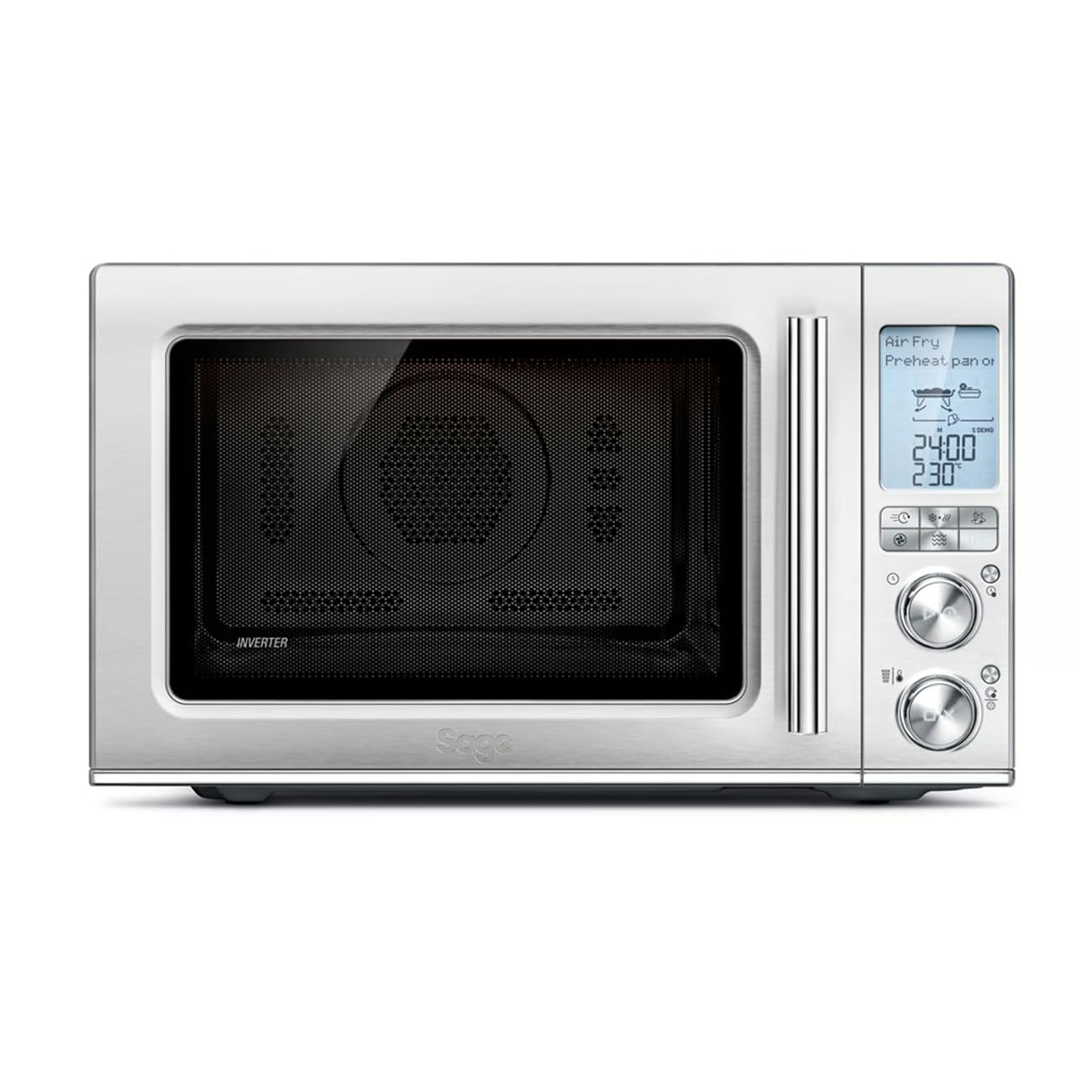 Sage - Combi Wave 3 In 1 - Friggitrice Ad Aria, Forno A Convezione E Microonde - Acciaio Inox Spazzolato-image