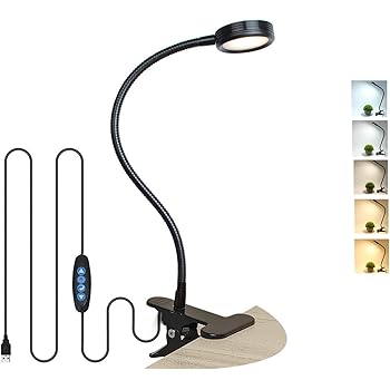 dimmable clip on lamp