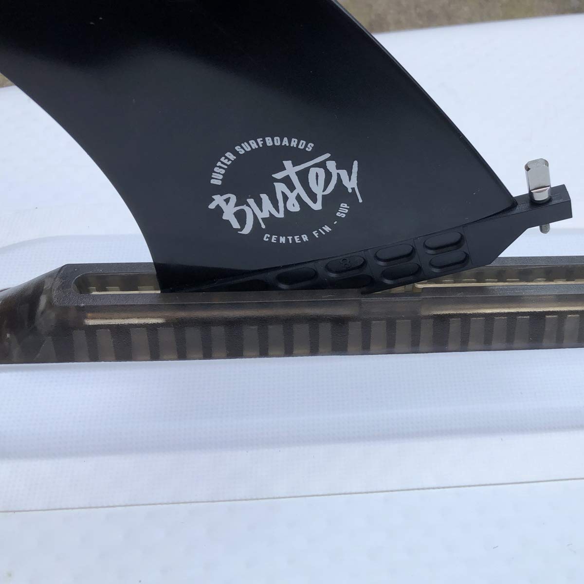 SUP Single Touring/Race Finne US-Box - Stand Up Paddling Center Fin mit Schrauben als Ersatzfinne für Hardboards und Inflatable Boards US Box Standard