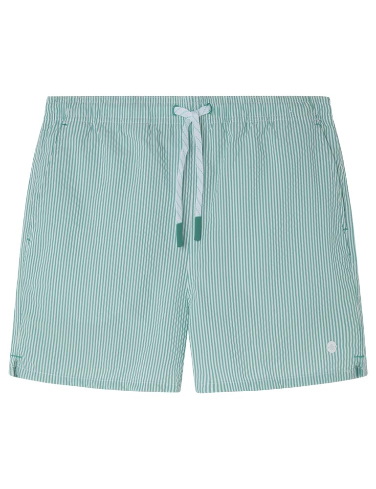 SPRINGFIELD Bermuda Reconsider Seersucker Rayas Bañador para Hombre