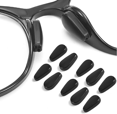 Almohadillas para la nariz de gafas, adhesivas antideslizantes para la nariz con bolsa de aire, 0.126in de grosor para gafas de sol, gafas de disponible en Yaxa Colombia