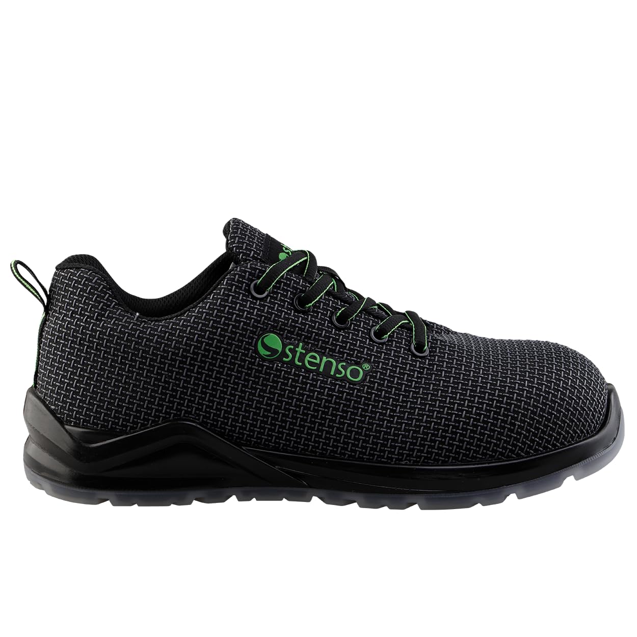 Ace Black S3 MF SR Zapatos De Seguridad para Hombre Mujer - Zapatillas Seguridad - Calzado Ligero De Seguridad S3
