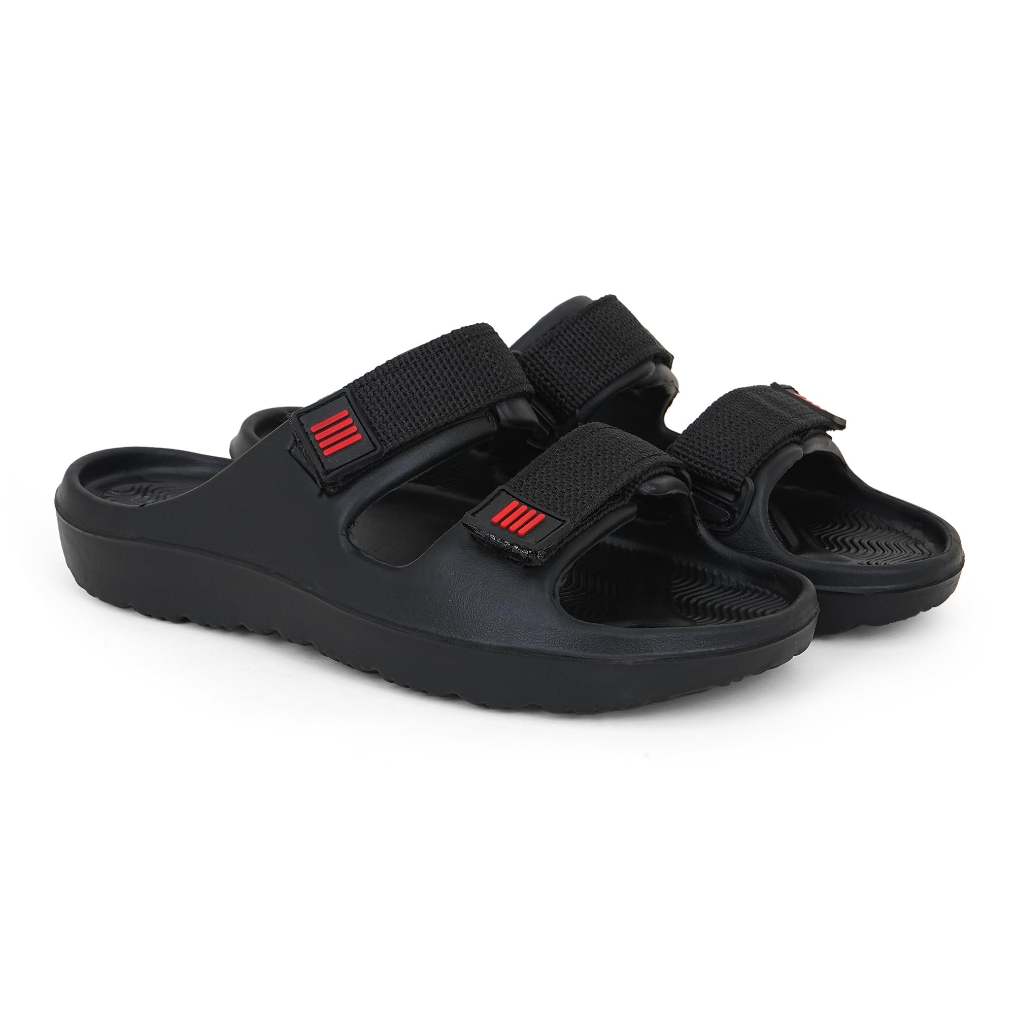 Slipper and Flipflop for Men, Comfortable & Light Weight| Stylish & Anti-Skid | Casual Waterproof & Everyday Slipper and Flipflop for Men & Boys Black-image-40