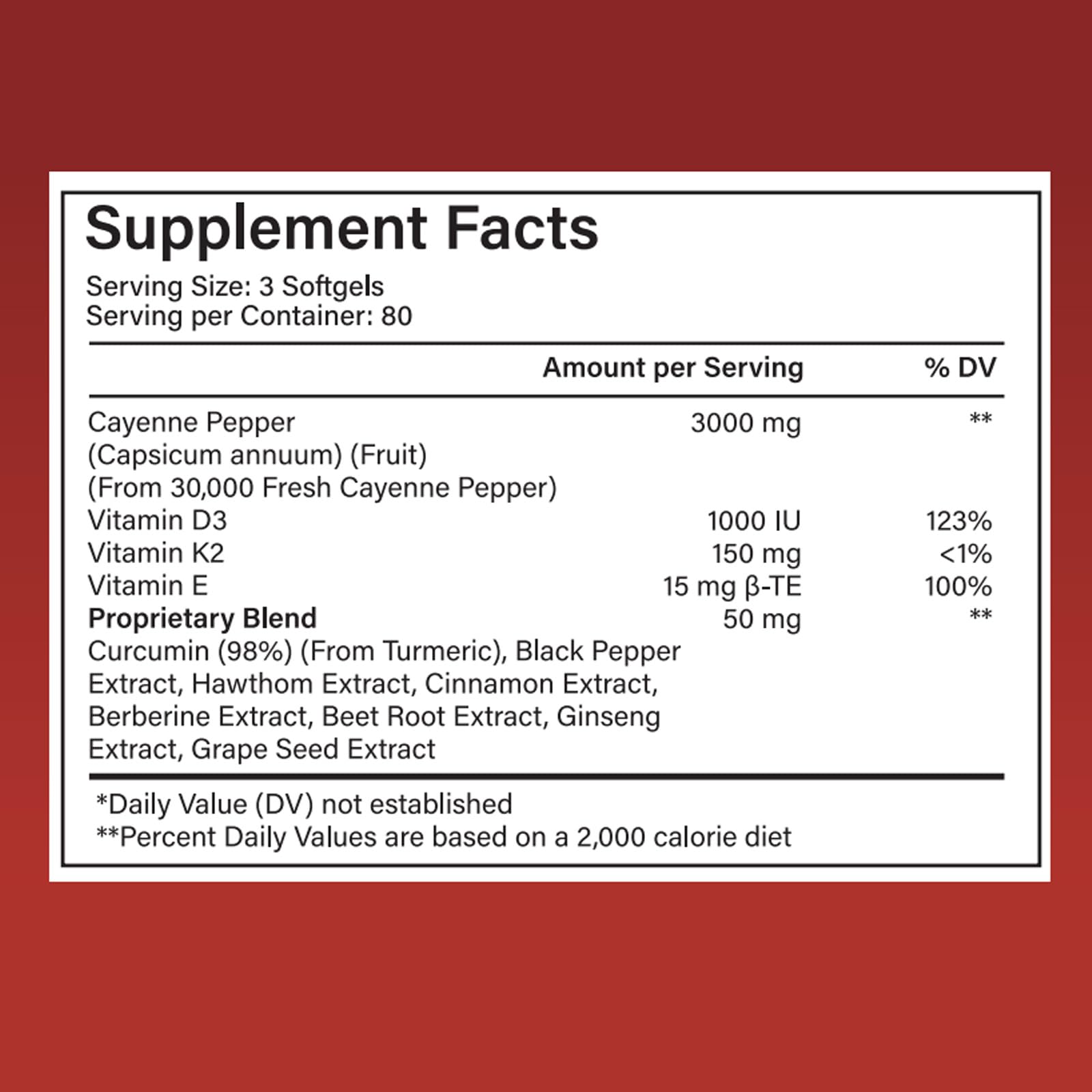 Aurivita Capsaicin Power - Cayenne Pepper Softgels Supplement, 240 Softgels — Amazon image 6