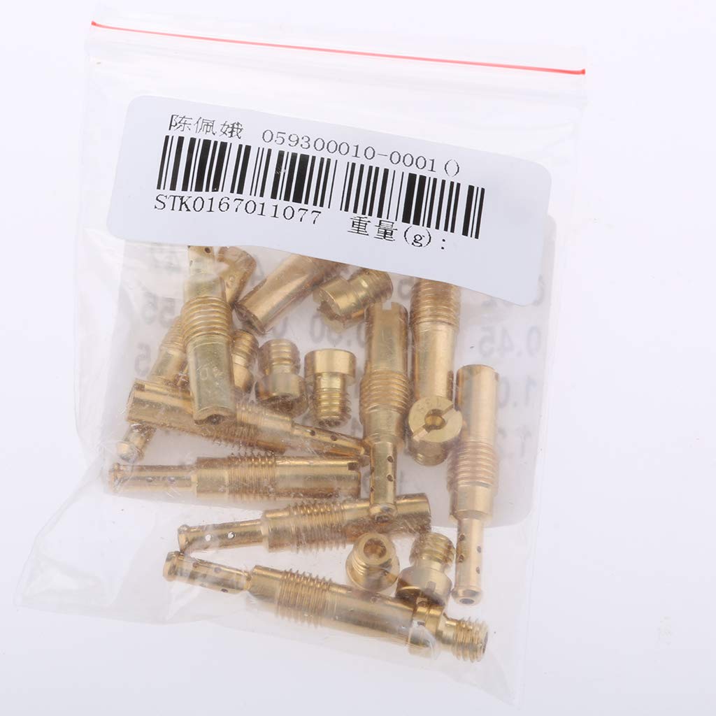 Carburetor Main with Set Slow/Pilot Jet Kit for PWK Keihin OKO CVK 150cc-image-36
