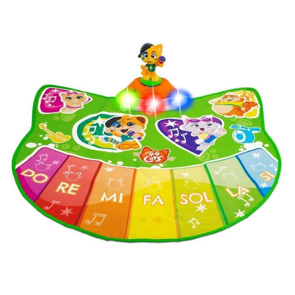 Chicco 00009916100000 44 Cats - Tappetino da Gioco, Multicolore