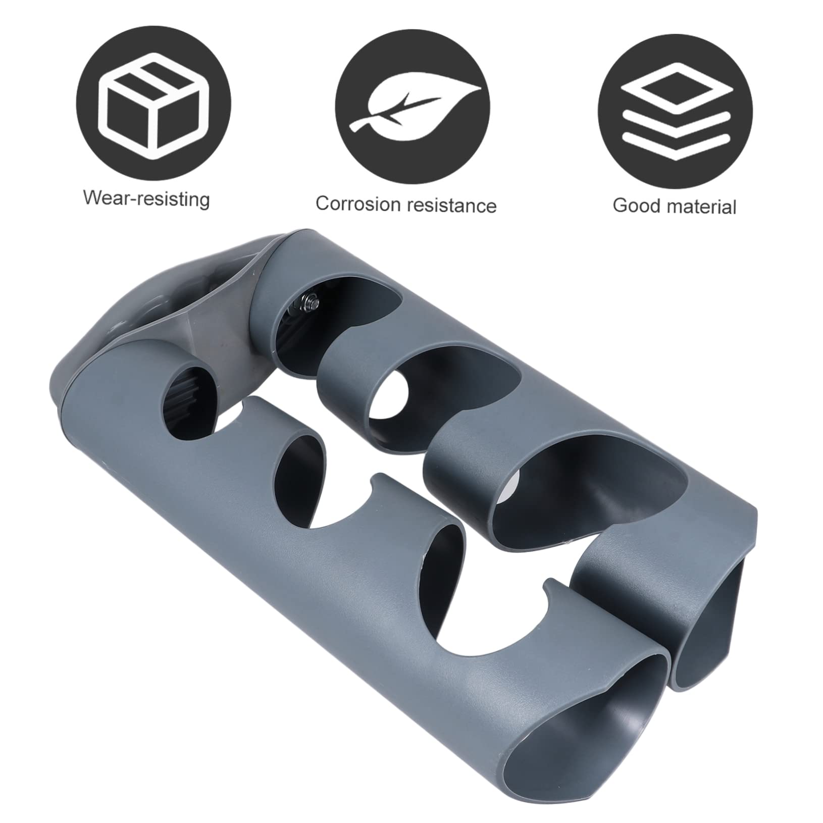 Toyvian Support D'Haltères Robuste – Rangement Compact Anti-Roulement 32x26x11.5cm – Pour Maison Et Salle De Sport