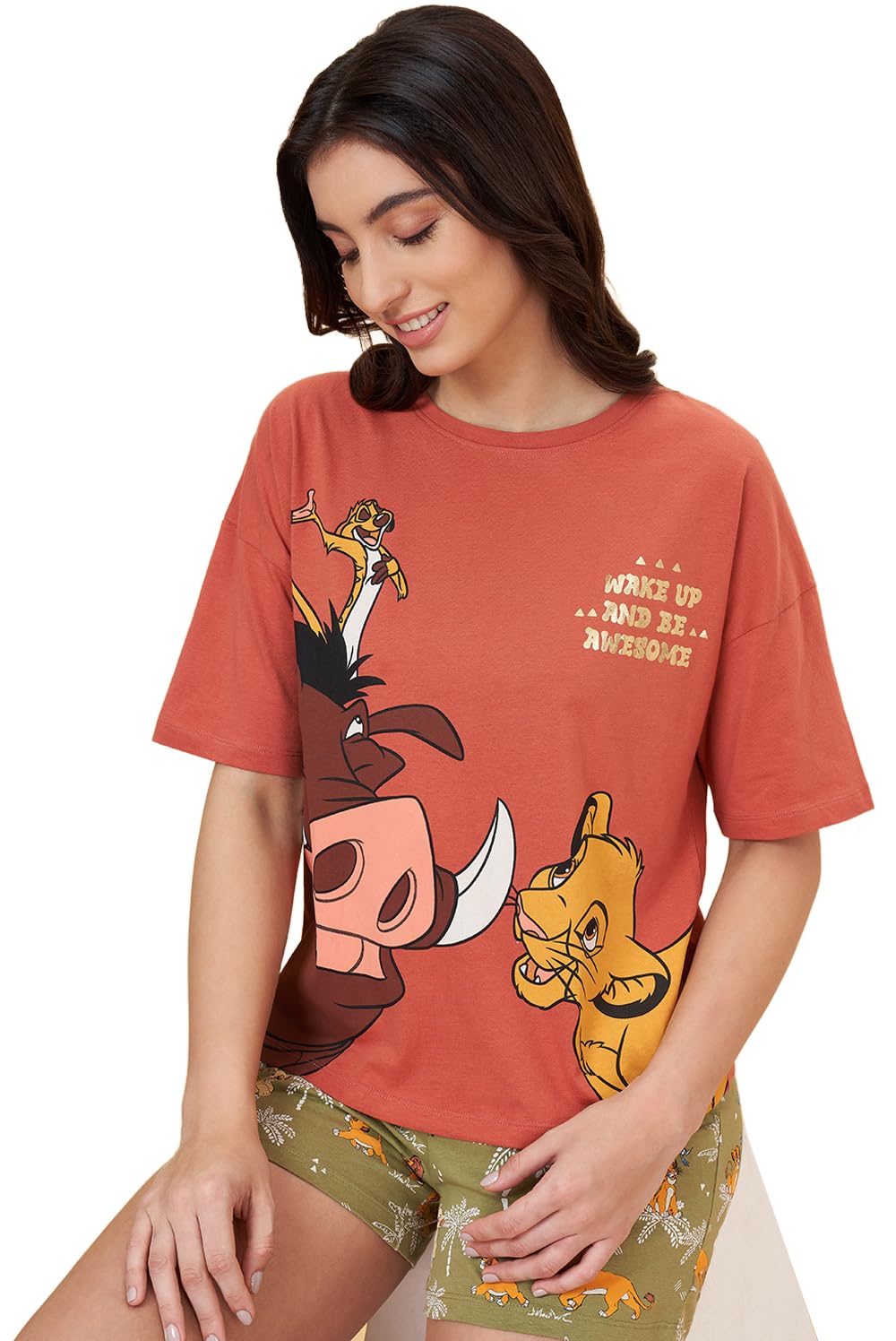 Women's Cartoon Comfort Fit Top