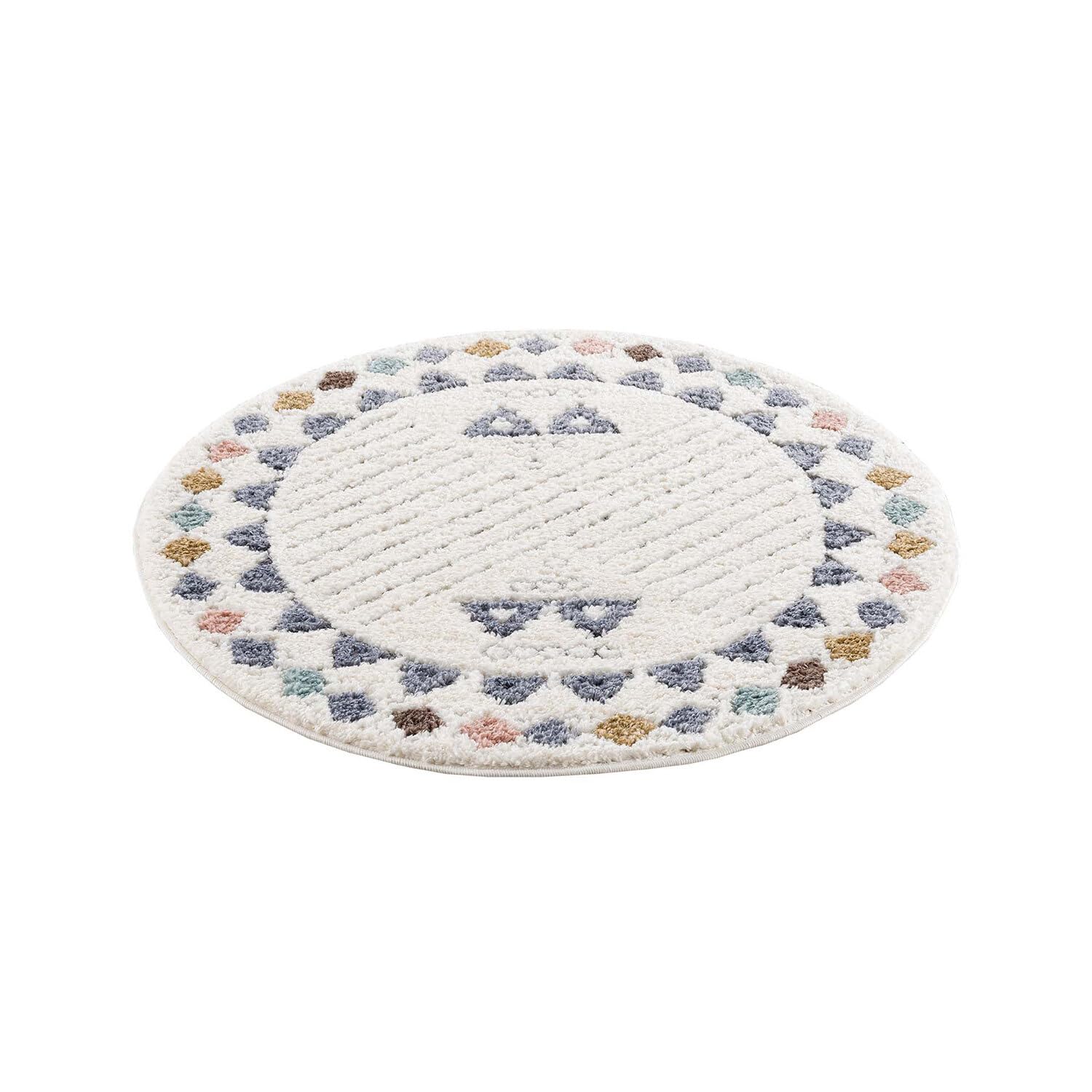 Rond vloerkleed creme - koop uw tapijt bij