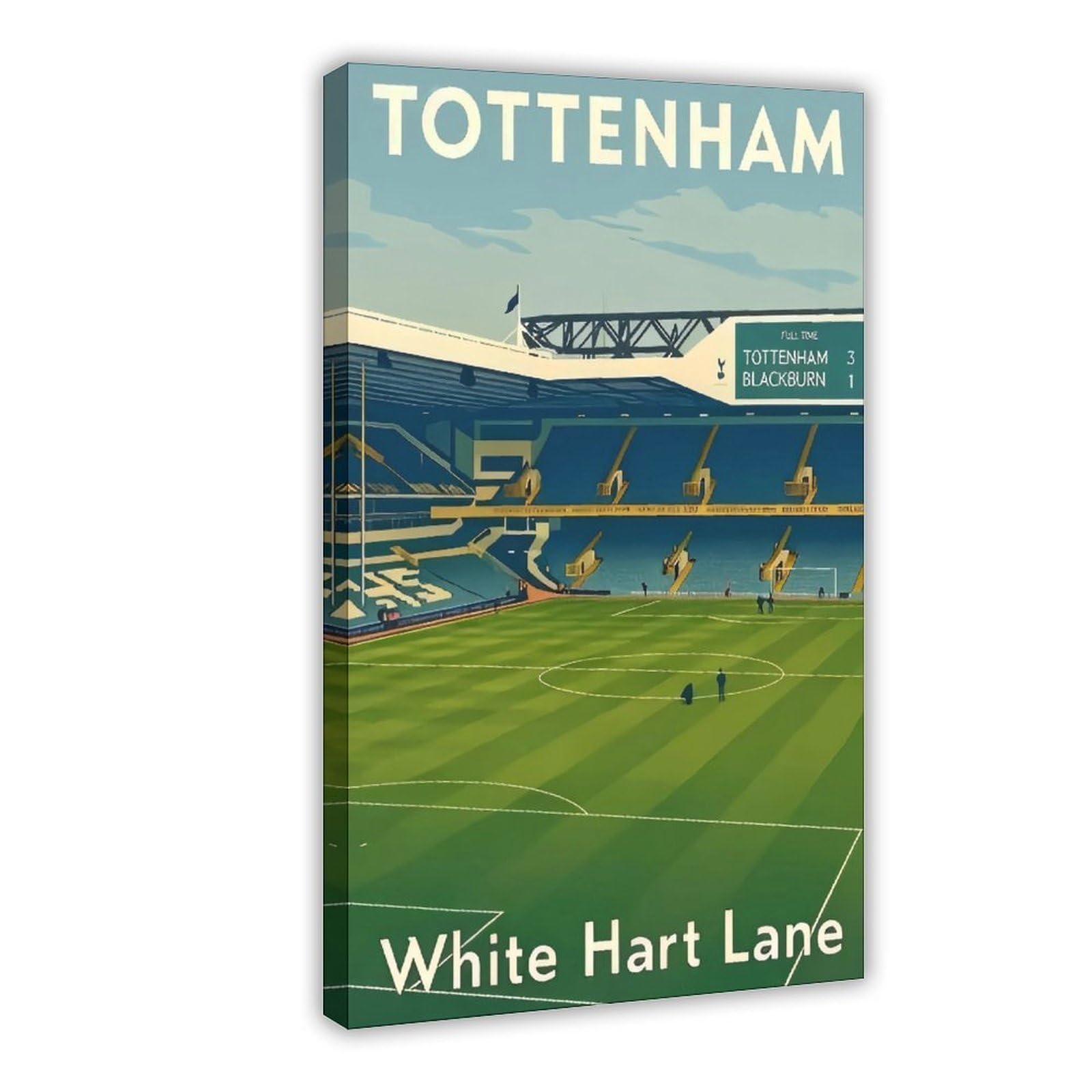 White Hart Lane Canvas Poster Bedroom Decor Landscape Office Room Decor Gift 16x24inch(40x60cm)