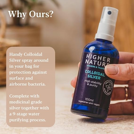 Higher Nature Colloidal Silver - 15ml