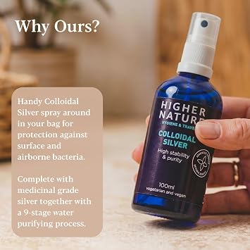 Higher Nature Colloidal Silver - 15ml