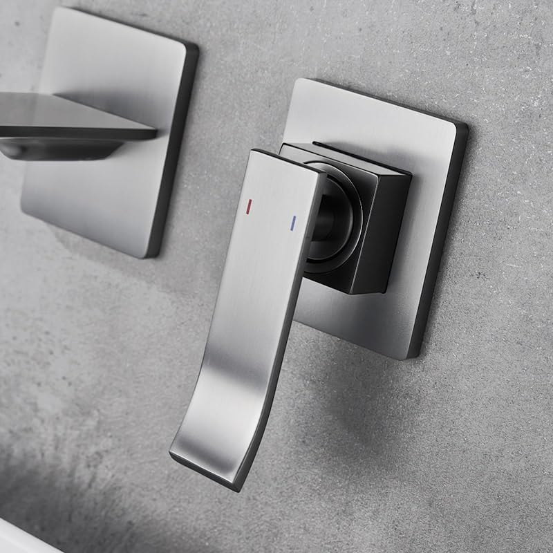 Robinet de lavabo mural pour créer une salle de bain style hôtel - 4