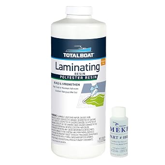 TotalBoat Polyester Laminating Resin for Fiberglass - Quart