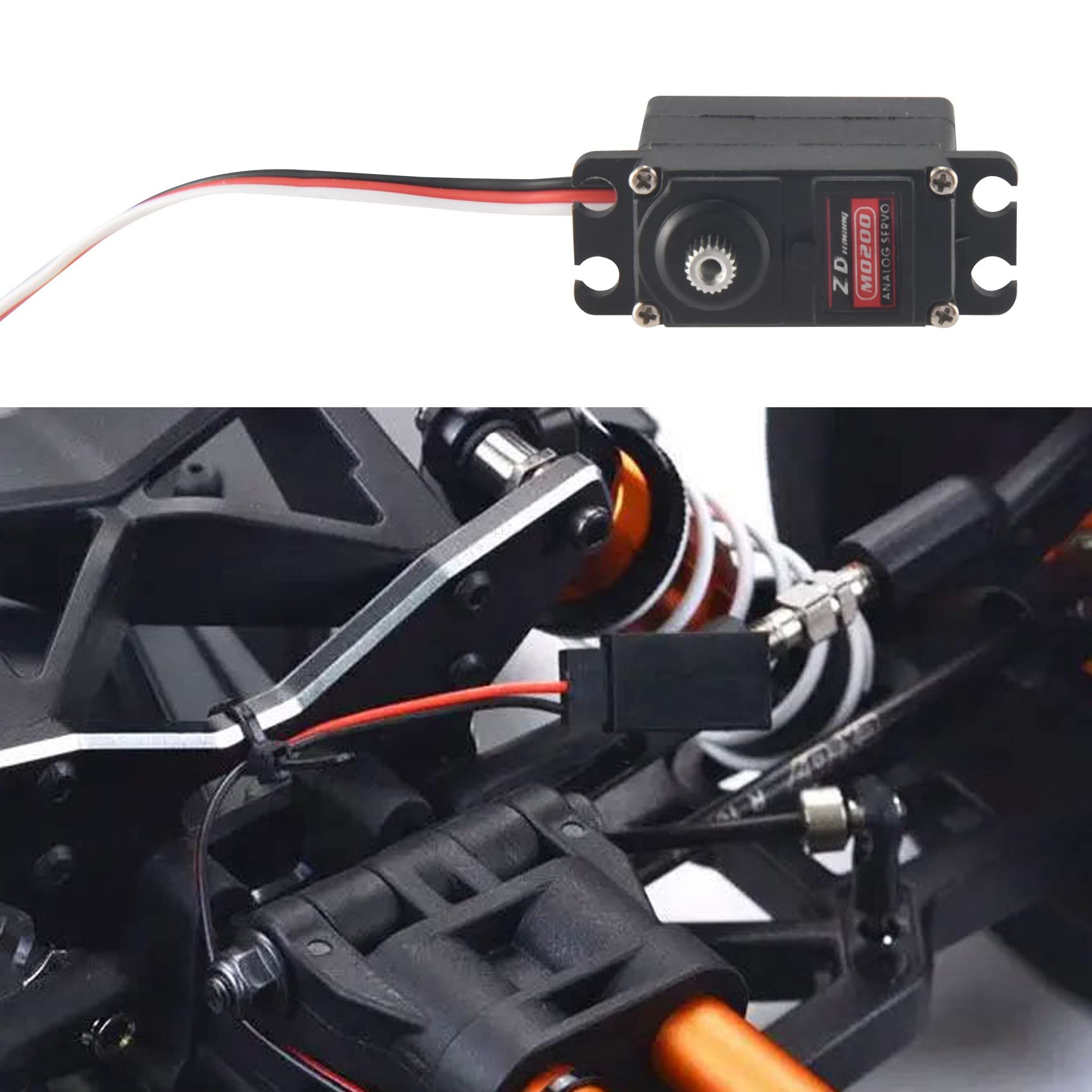 Amazon | Klb M0200 20G アナログ ギア サーボ 3.5Kg トルク 1/16 1/14