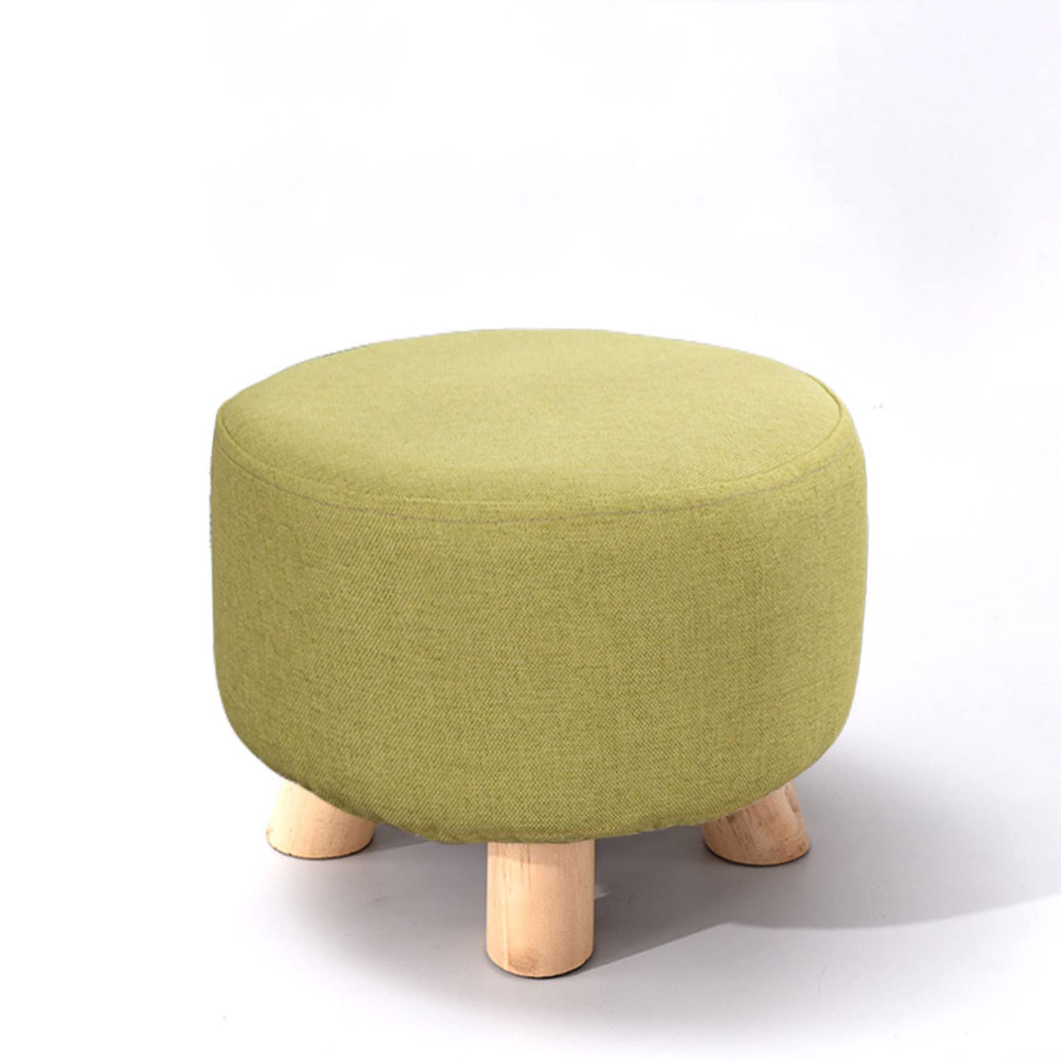 Mesa redonda de madera para sentarse comodamente en dormitorio