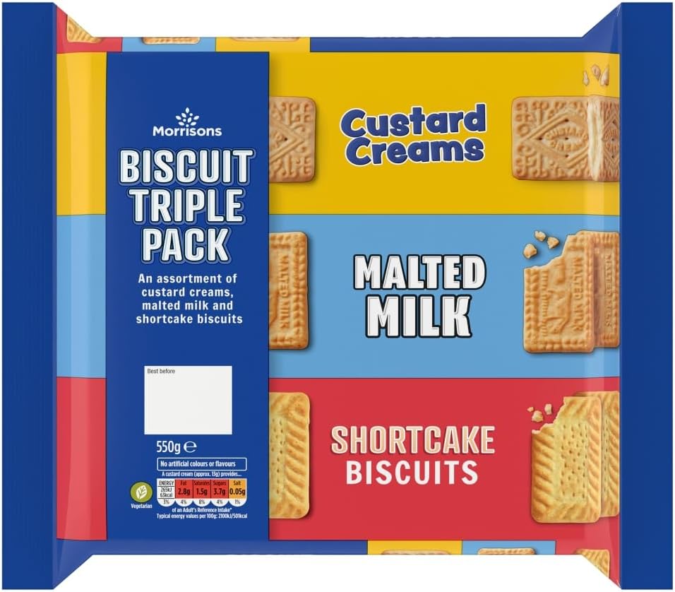 Morrisons Mid Tier Biscuit Assortment 550G