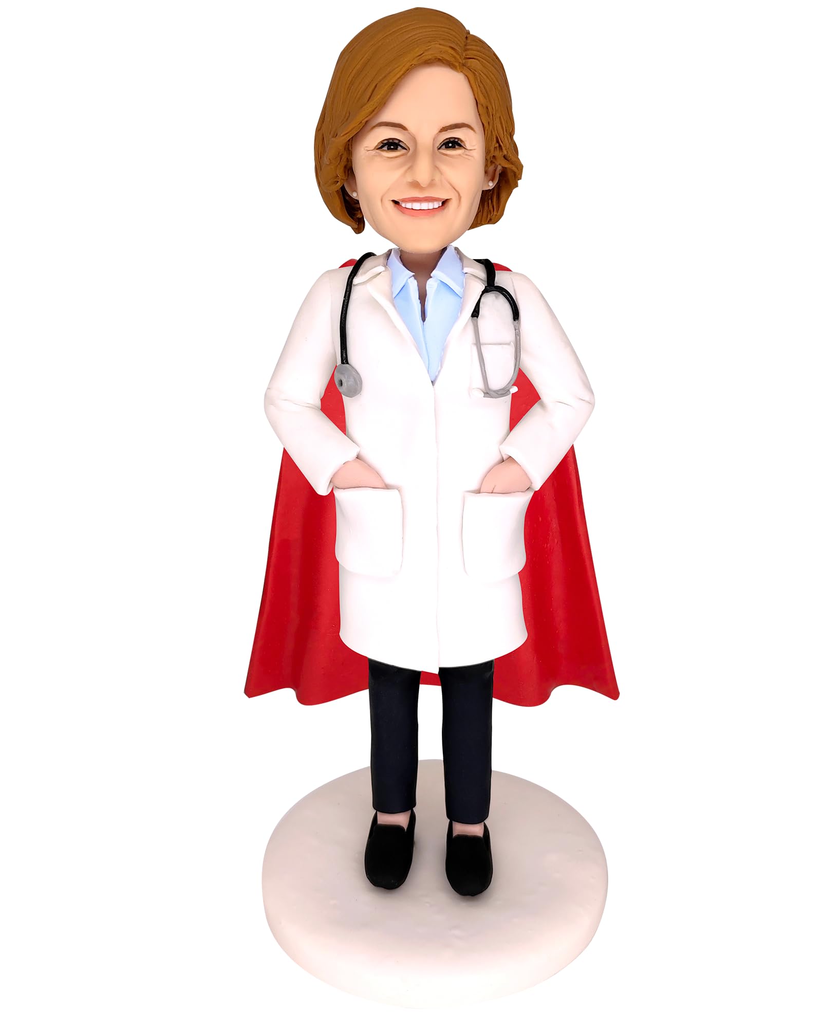 Handmade Figurines Custom Bobbleheads Super Doctor Personalized Bobblehead from photo Bobbleheads Customized Fun Gift for Nurse Physicians Surgeon