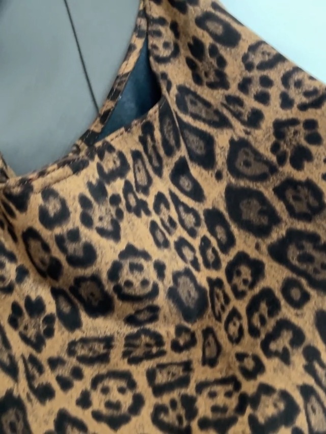 Bolso tote grande vintage para mujer marrón miniatura 7