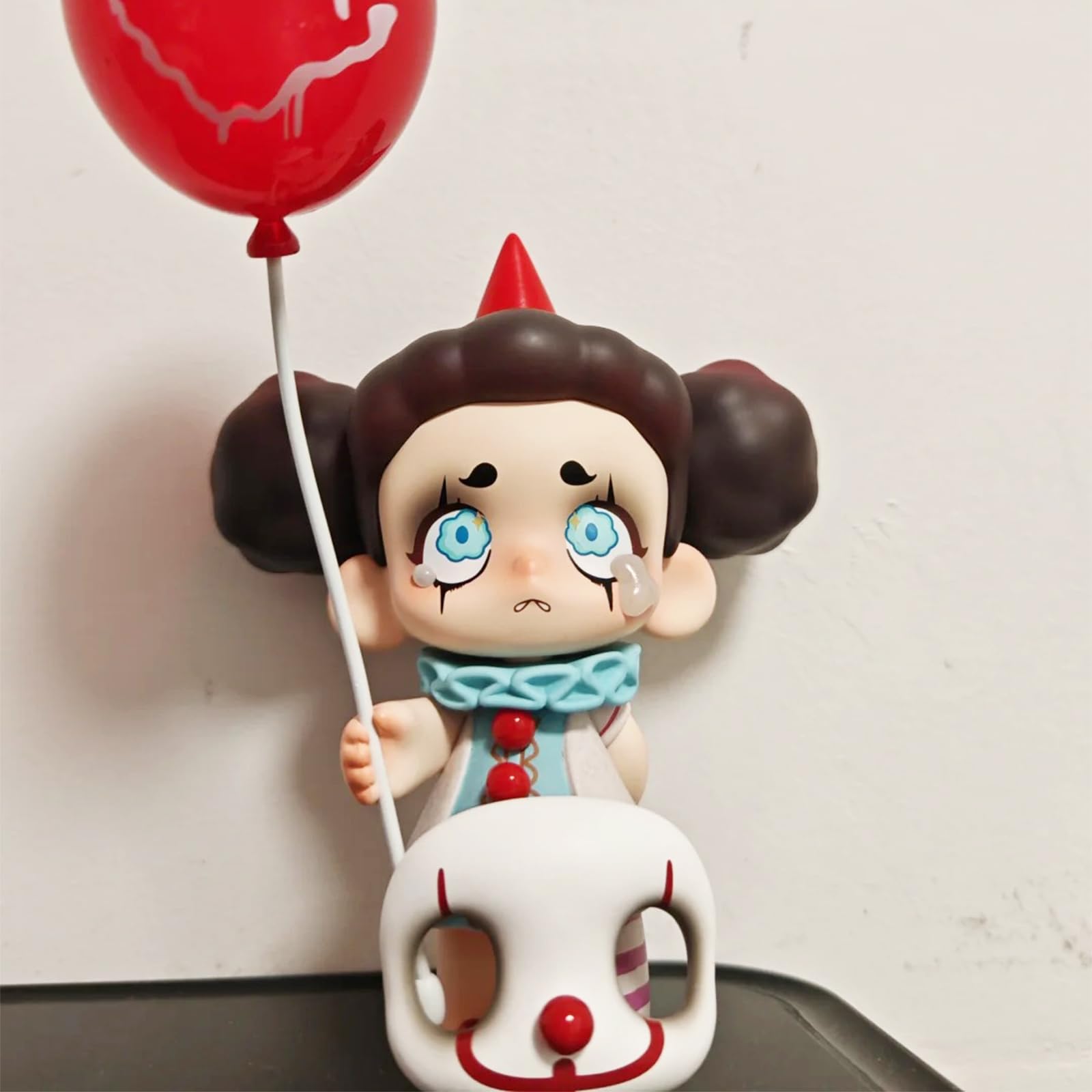 CALEMBOU Anime Blind Box, Cute Kasa Not a Villain Series Blind Box Figure for Desktop Ornament, Collectable PVC Figure for Halloween Christmas