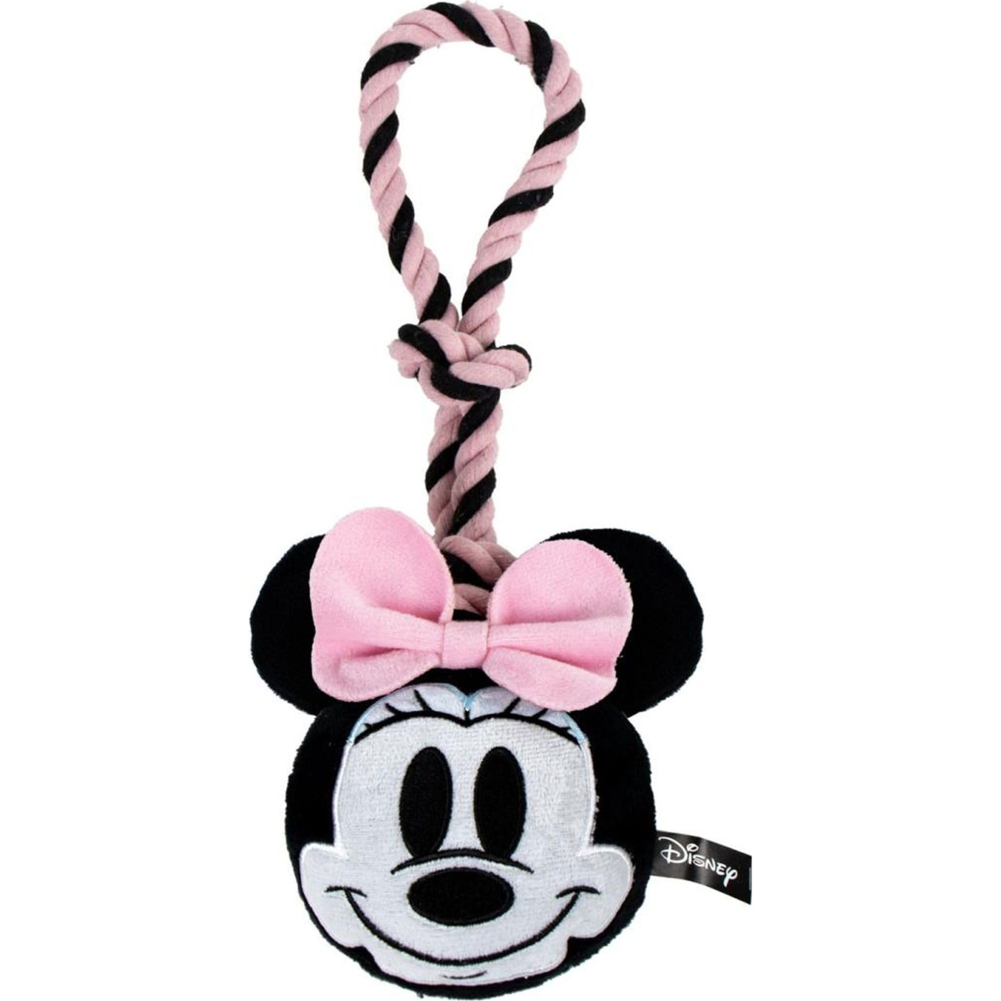 CERDÁ LIFE'S LITTLE MOMENTS Official and Durable Minnie Mouse Rope Dog Toy | Ideal Interactive Accessory for Chewing and Tugging Games with Cute and Colourful Disney Design