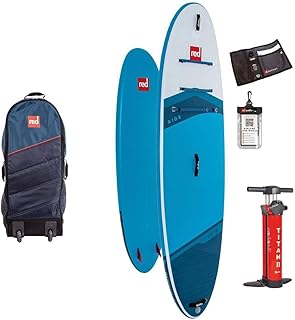 Red Paddle Co - SUP Stand Up Paddle Boarding - 10'8'' Ride MSL Stand Up Paddle Board, Bag & Pump - Blue