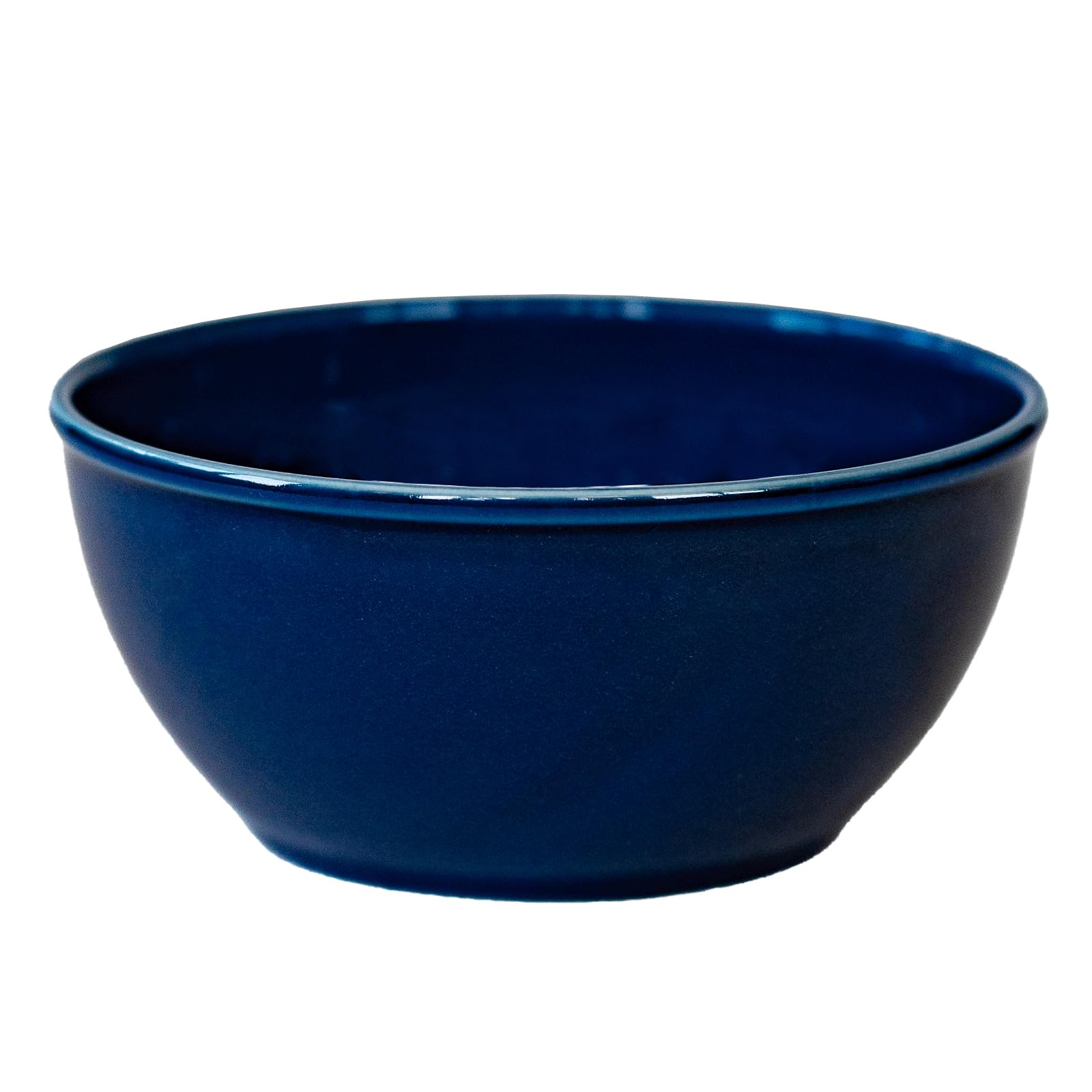 ????(Saikaitoki) Saikai Pottery Hasami Ware Common 13225 Bowl Plate, Navy, Diameter Approx. 4.7 inches (12 cm), Microwave and Dishwasher Safe, Made in Japan
