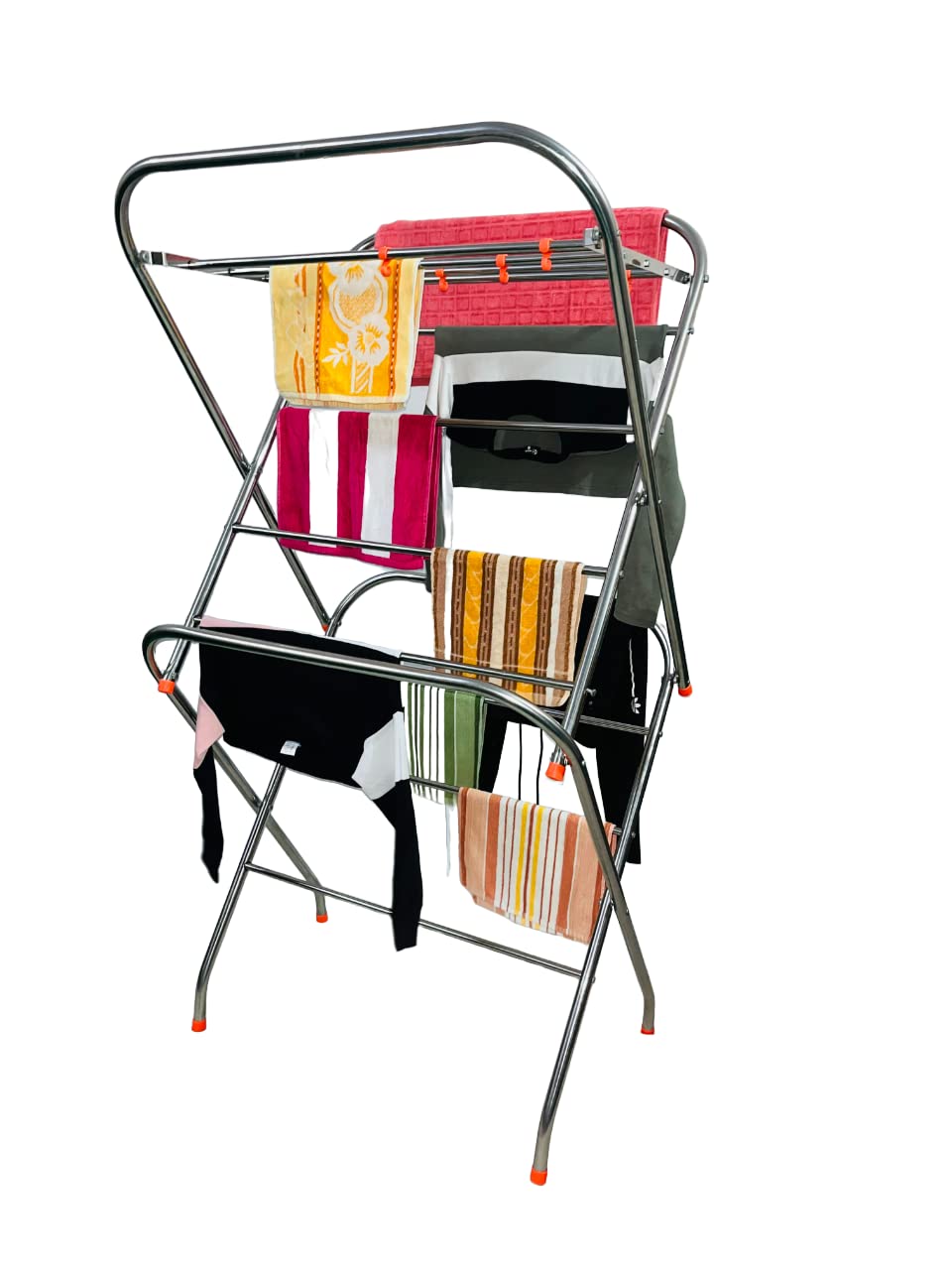 Bluevista Bright 1" Super Heavy Duty Extra Large 2 Tier Stainless