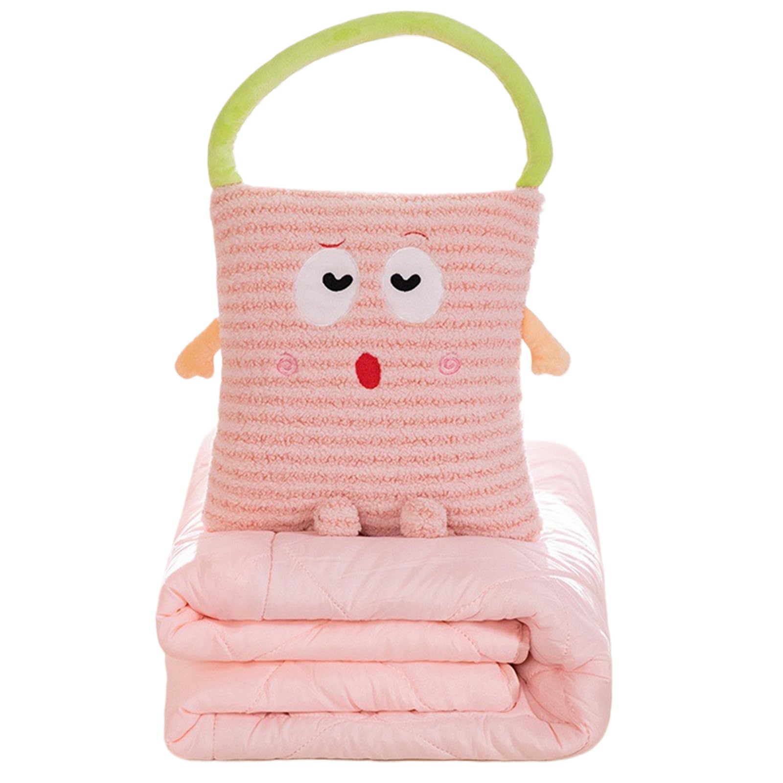 Elnwnnkc Handheld Pillow Blanket Comfortable Soft Plush Blankets 2 in 1 Cushion Quilt for Home and Bedding Accessory