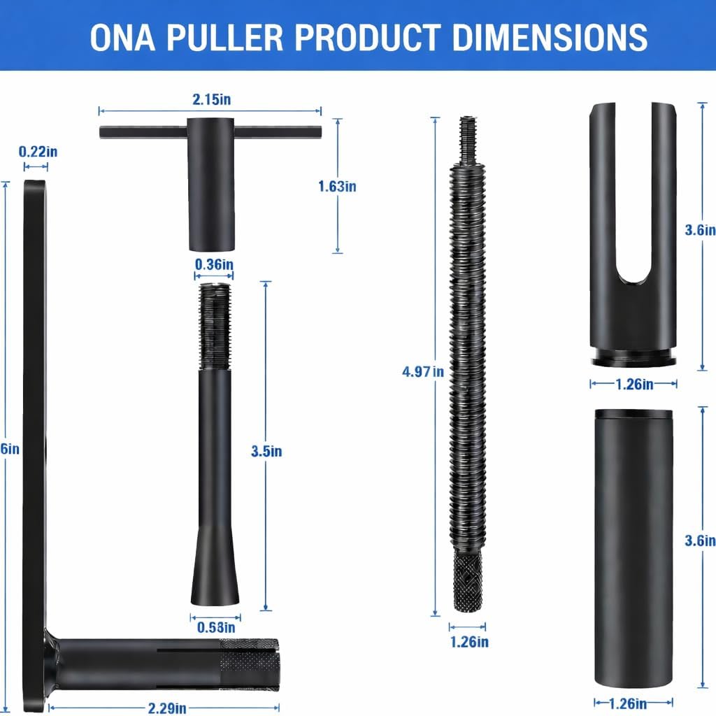 FlowRite ONA Puller Premier Moen Cartridge Extractor Tool 1222, 1225 and 1200