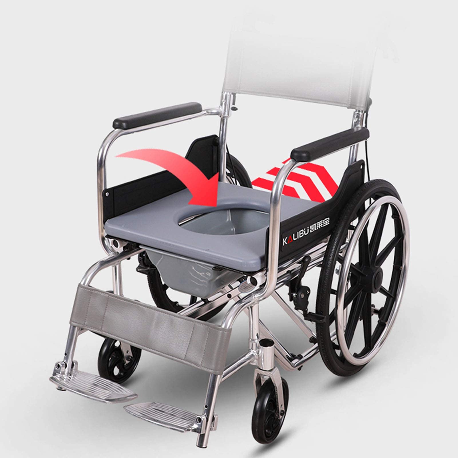 Buy Wheelchairs Folding Lightweight Self Propelled Wheelchair with