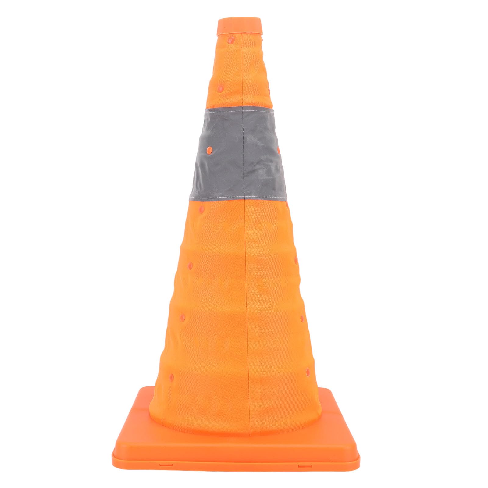 Parking Cones, Traffic Safety Cones with Highly Visible Tape 18in Reflective for Road and Parking Areas