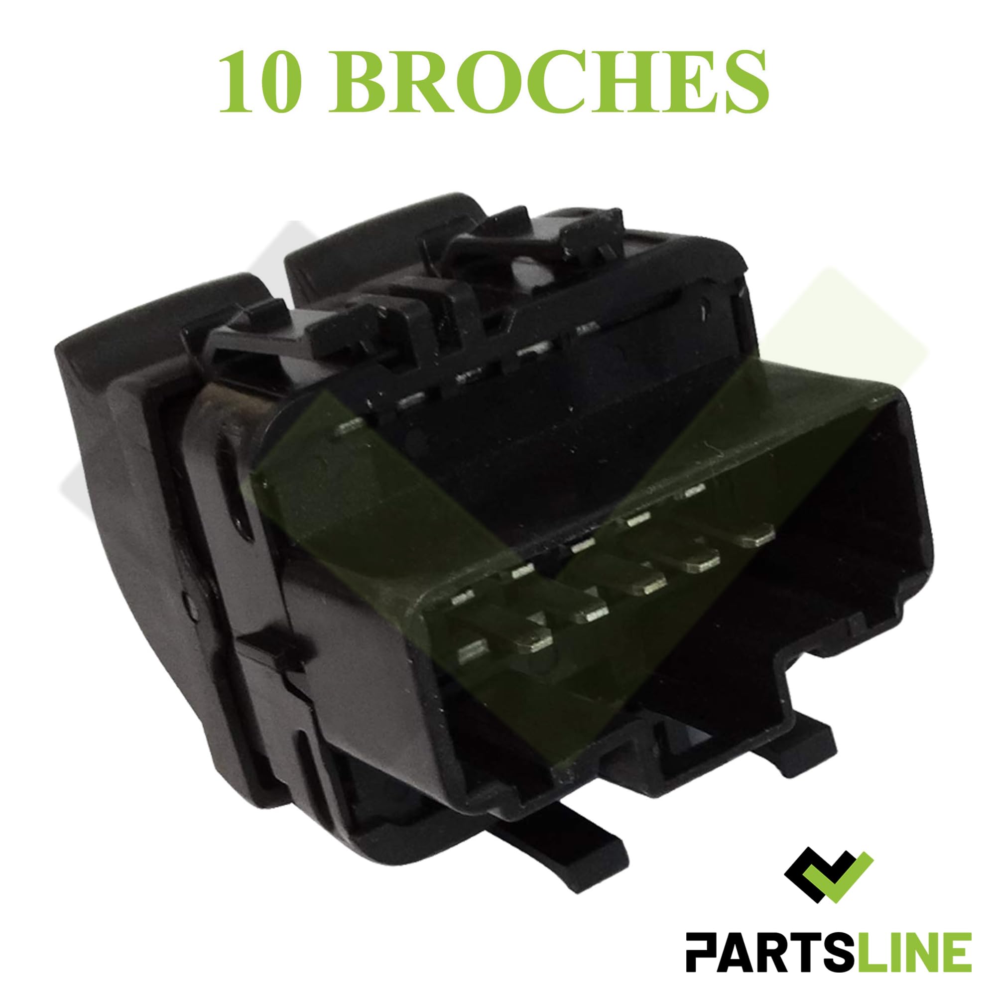 Merautop SJ Bouton De Commande De Commutateur De Lève-vitre électrique De Remplacement Pour Clio Trafic II Espace 8200549867 8200315034