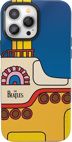 Casely Funda diseñada para iPhone 13 Pro Beatles Yellow Submarine Funda atrevida compatible con MagSafe
