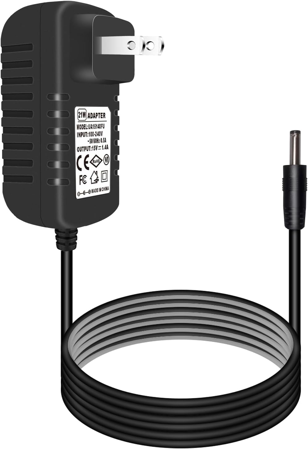 21W AC Charger Power Adapter Replacement for Echo Power Cord for Alexa 1st & 2nd Generation,Echo Show 1st,Echo Look Camera，Alexa Show (1st Gen), Plus (1st Gen), TV (2nd Gen) - with 6ft Cord