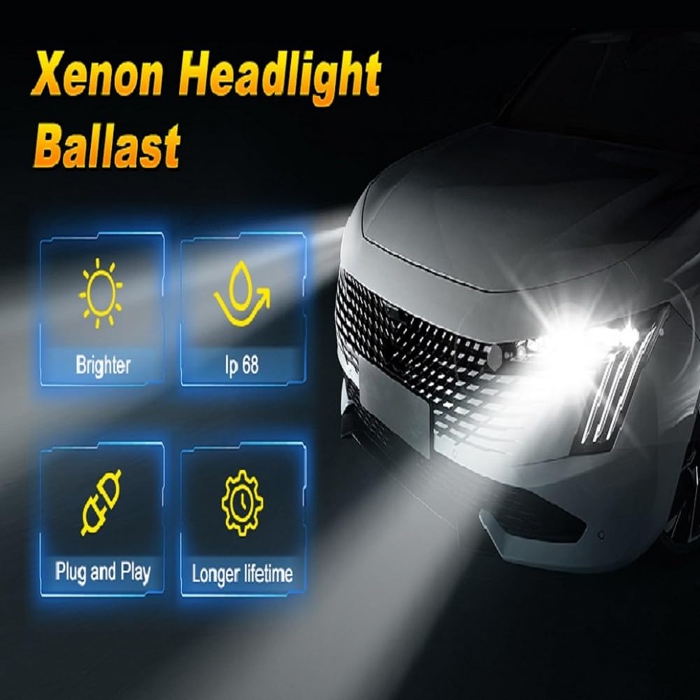 EUBUY Xenon Headlight Ballast Control Unit with Igniter & D3S Bulb for Chevrolet Blazer 2019-2020 Impala 2018-2020 Malibu 2013-2015 Suburban 2014-2020 Tahoe 2014-2020 Repalce 20928264