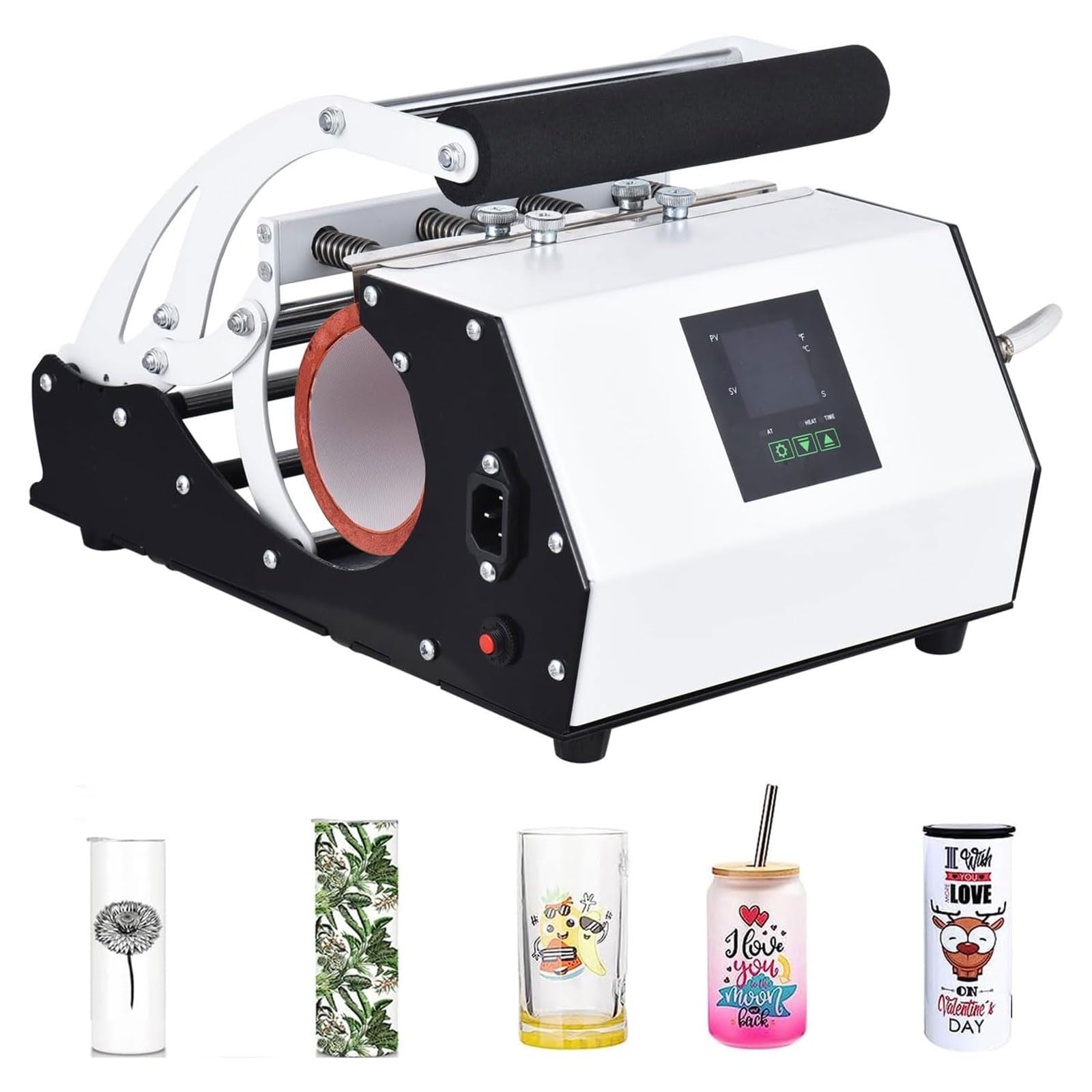 Impression transfert thermique tasse 220V avec machine presse à chaud sublimation mug 11-20 oz