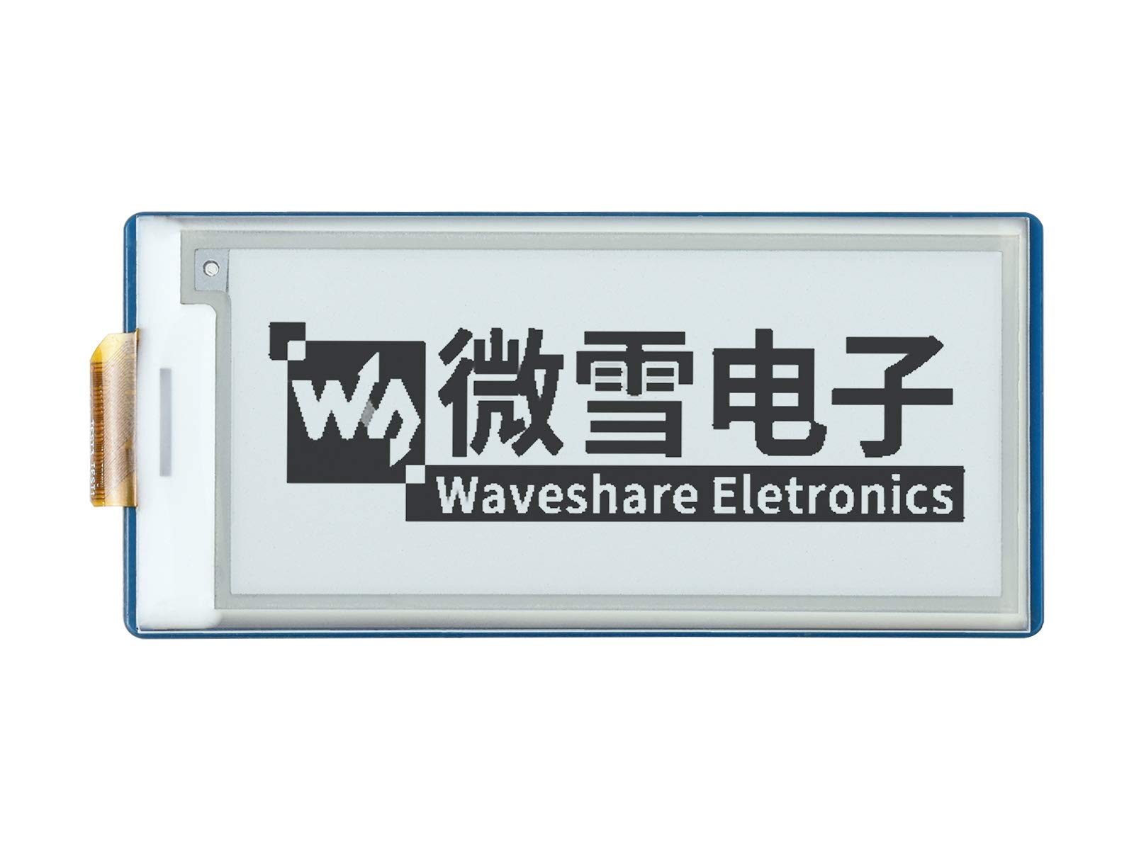 waveshare 2.9inch E-Paper E-Ink Display Module for Raspberry Pi Pico 296×128 Pixels Black/White Partial Refresh Support with SPI Interface
