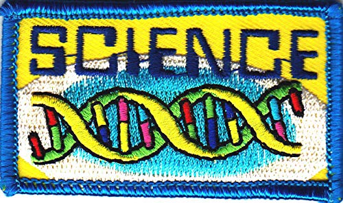 "SCIENCE" PATCH-Iron On Embroidered Patch/School, Learning, Research ...