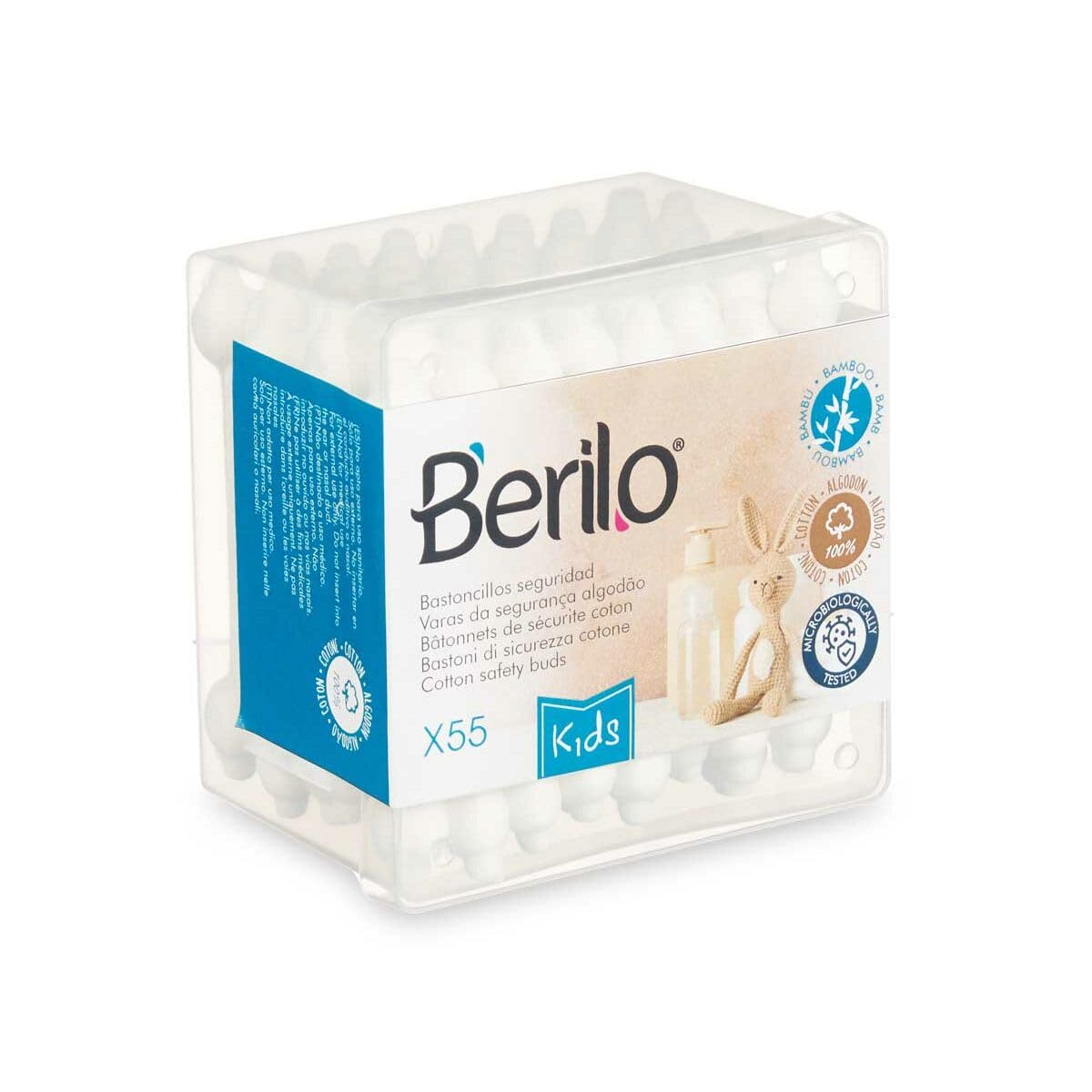Berilo Wattestäbchen (48 Stück)