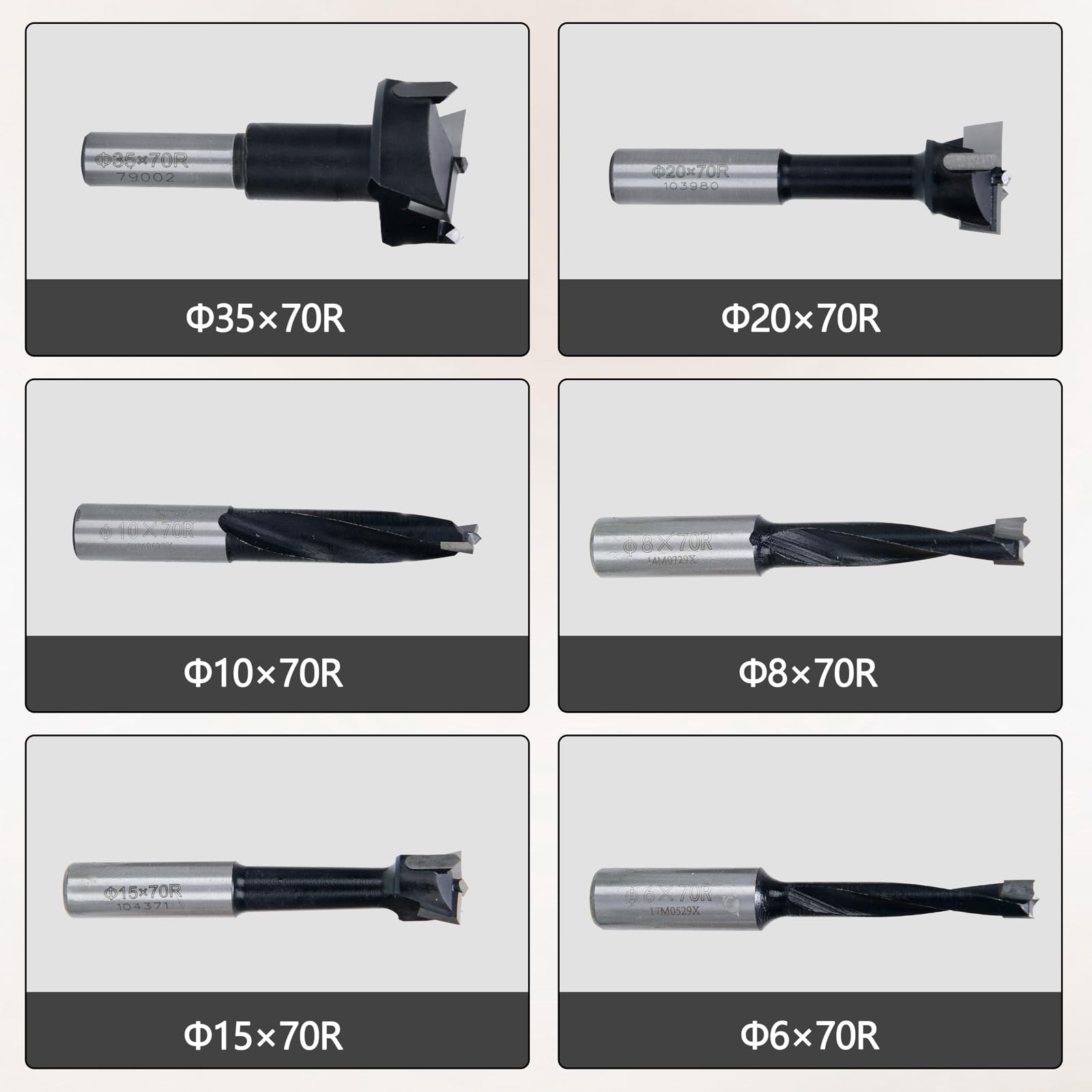 Plantilla para Pasadores 6/8/10mm, Guía de Bisagra 35/20/15/10/8/6mm, Localizador Perforación de Agujeros Autocentrante con Escala Precisa, para Gabinetes, Muebles Paneles, Carpintería Bricolaje