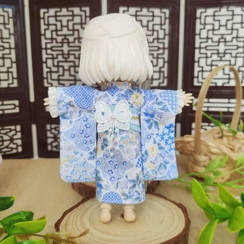 Amazon.co.jp: オビツ11 服 OB11 服【花模様の着物】11cmボディ