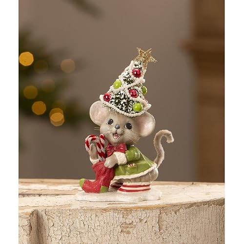 Bethany Lowe Memzi Mouse Table Piece 6" TD3181